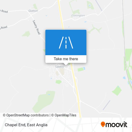 Chapel End map