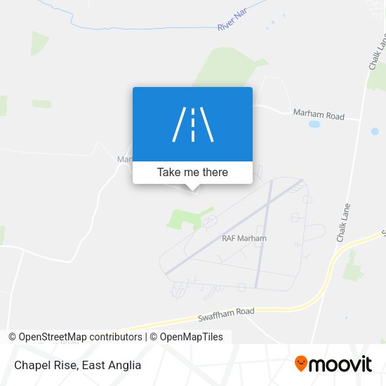 Chapel Rise map