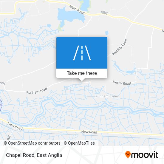 Chapel Road map