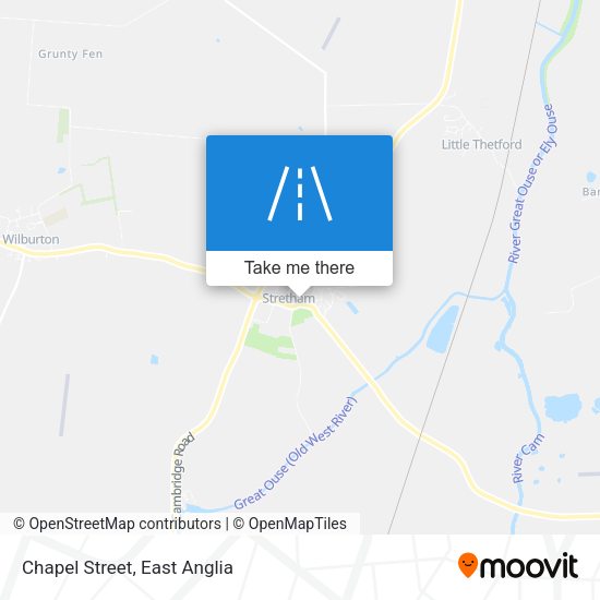 Chapel Street map