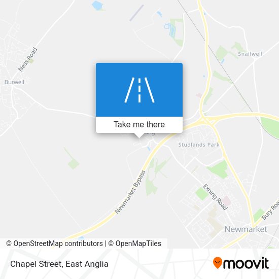 Chapel Street map
