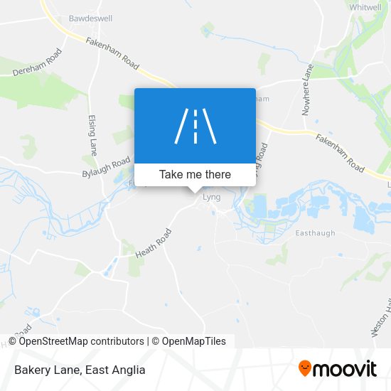 Bakery Lane map