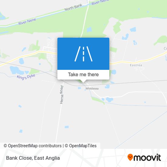 Bank Close map