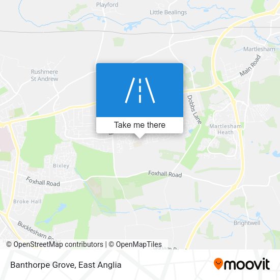 Banthorpe Grove map