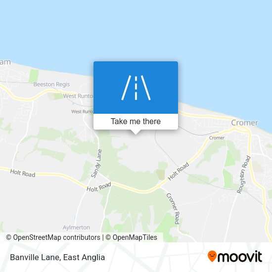 Banville Lane map