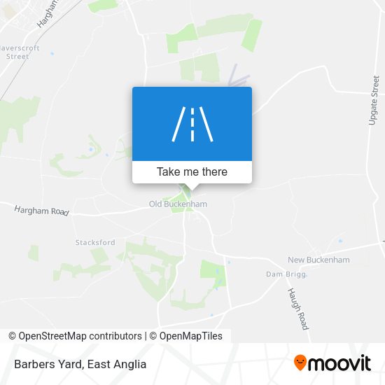 Barbers Yard map