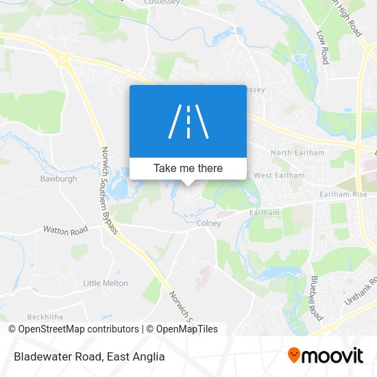 Bladewater Road map