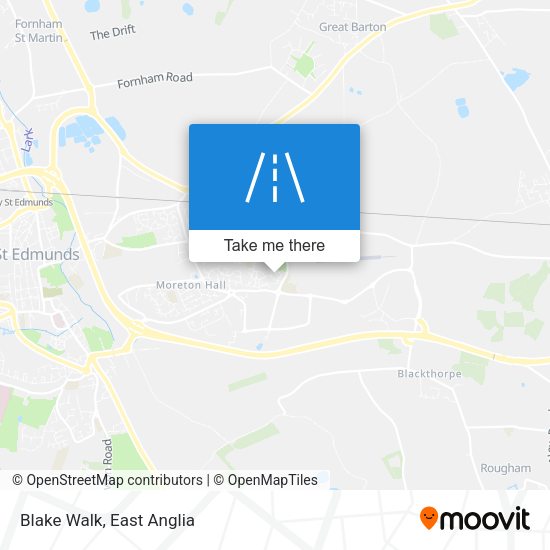 Blake Walk map