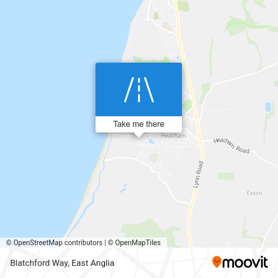 Blatchford Way map