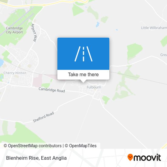 Blenheim Rise map
