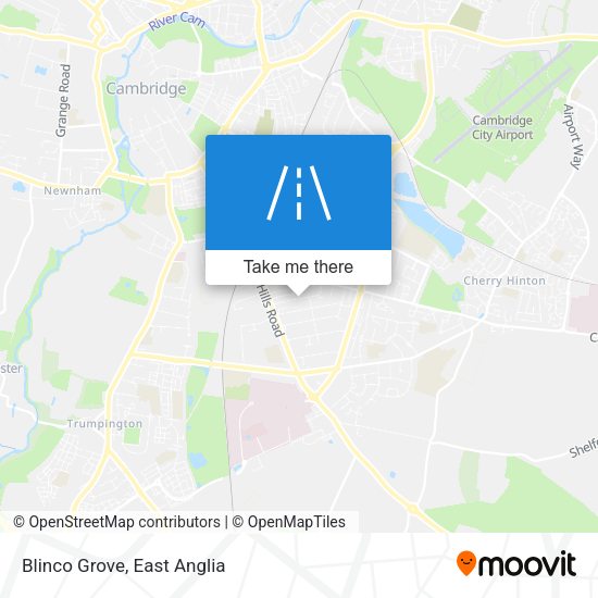Blinco Grove map