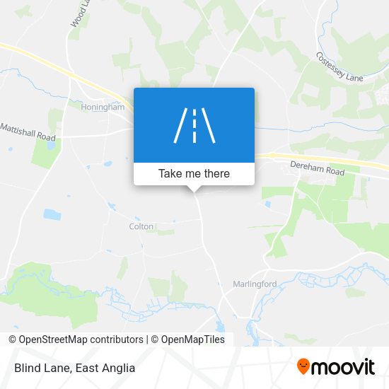 Blind Lane map