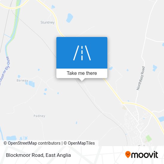 Blockmoor Road map
