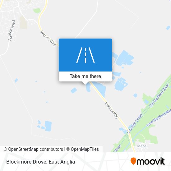 Blockmore Drove map