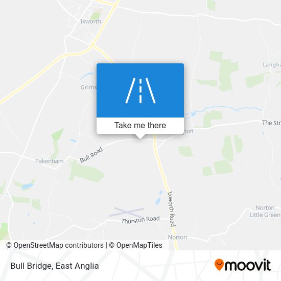 Bull Bridge map