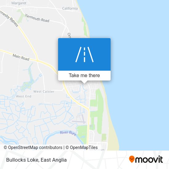 Bullocks Loke map
