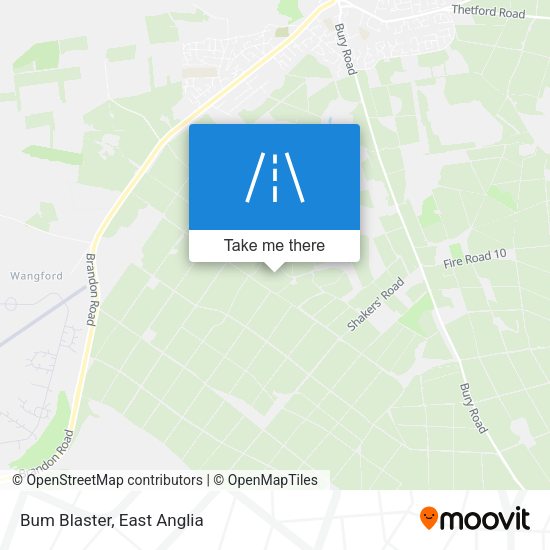 Bum Blaster map