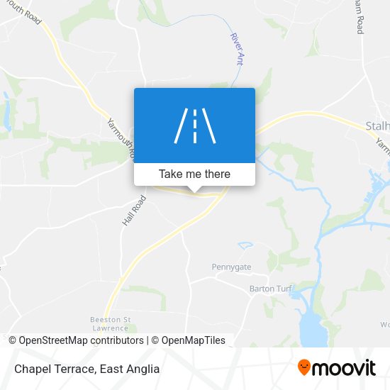 Chapel Terrace map