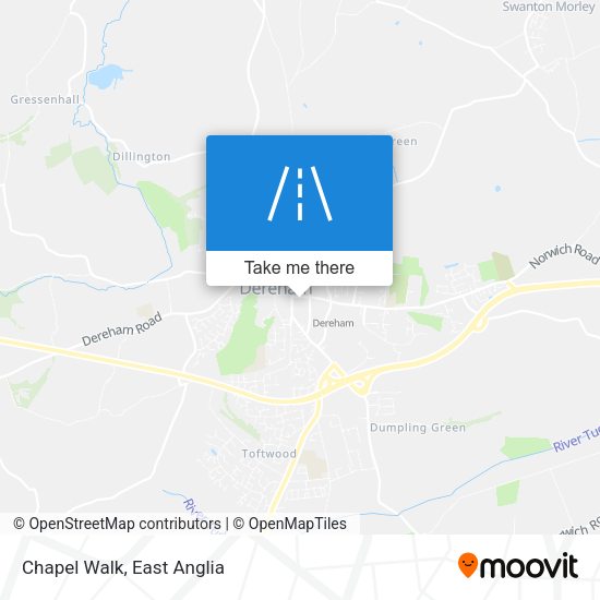Chapel Walk map