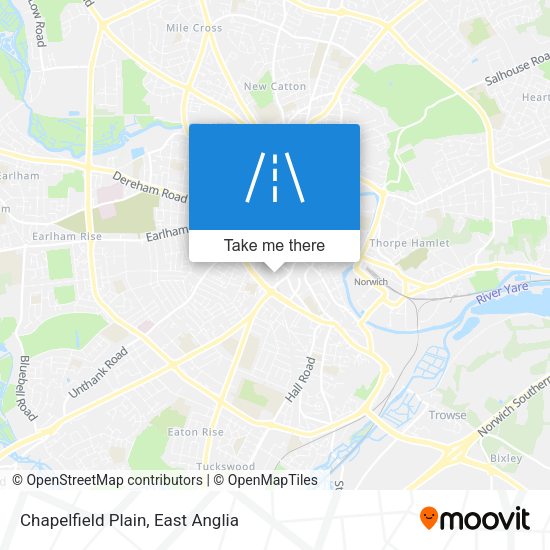 Chapelfield Plain map