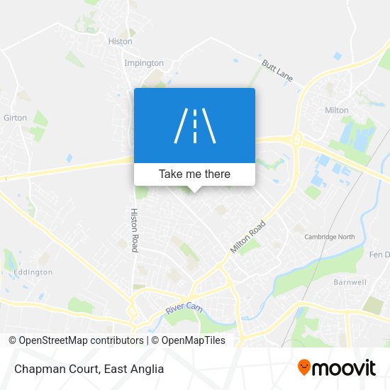 Chapman Court map