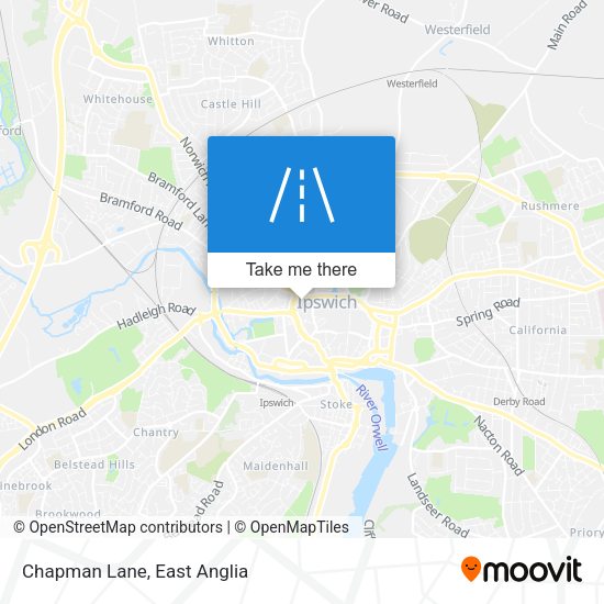 Chapman Lane map