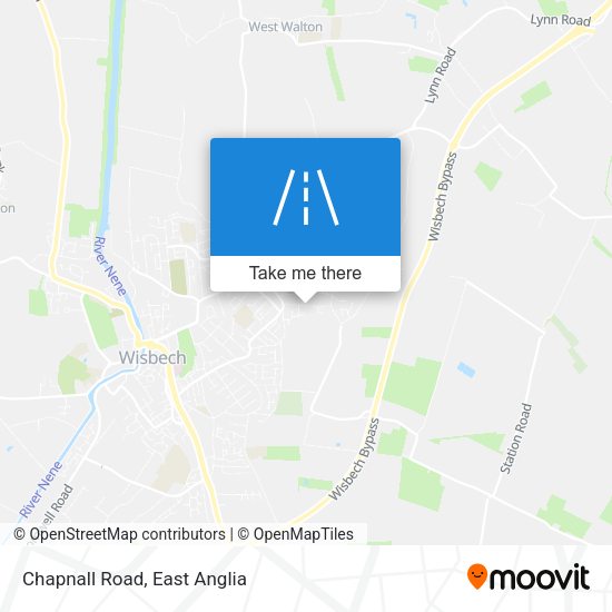 Chapnall Road map
