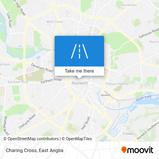 Charing Cross map