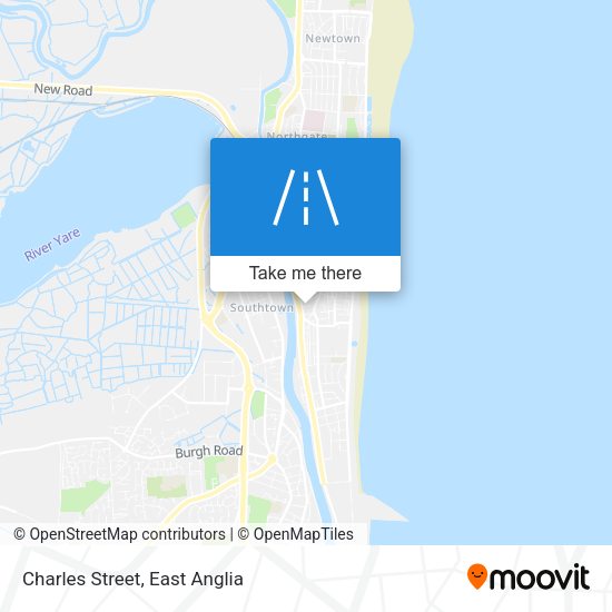 Charles Street map