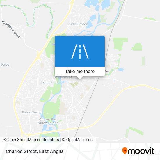 Charles Street map