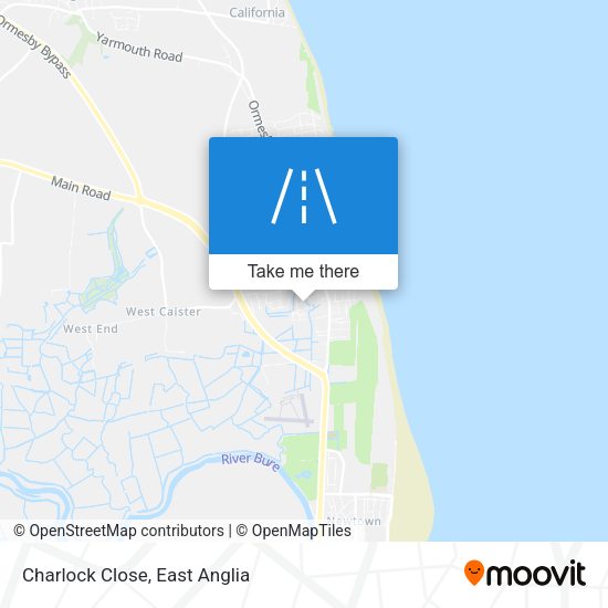 Charlock Close map