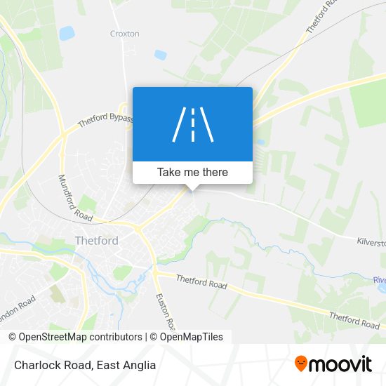 Charlock Road map