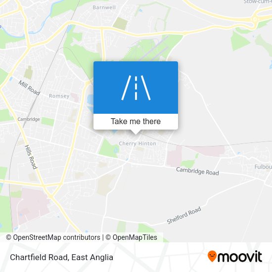 Chartfield Road map