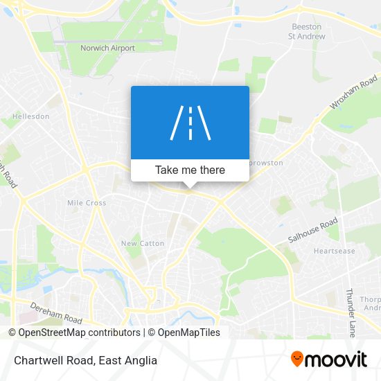 Chartwell Road map