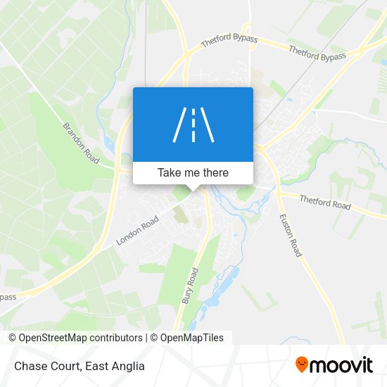 Chase Court map