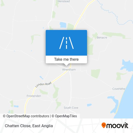 Chatten Close map