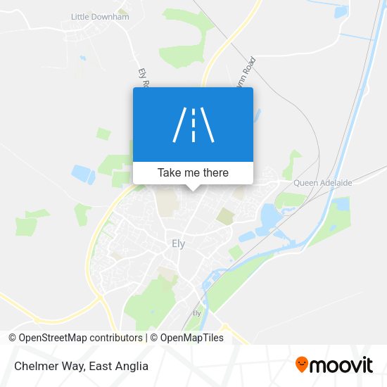 Chelmer Way map