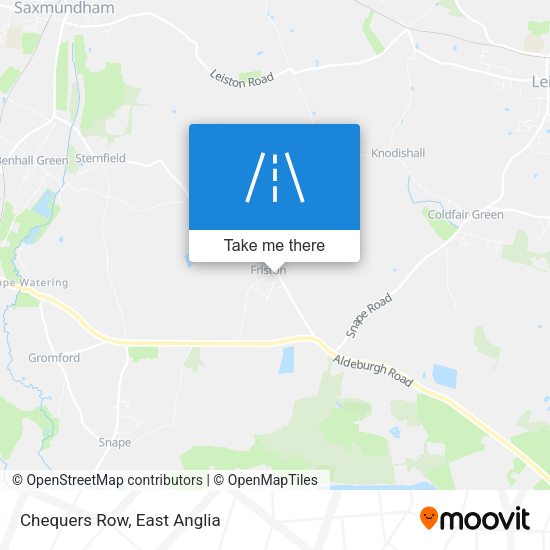 Chequers Row map