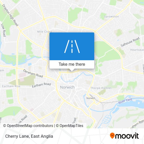 Cherry Lane map