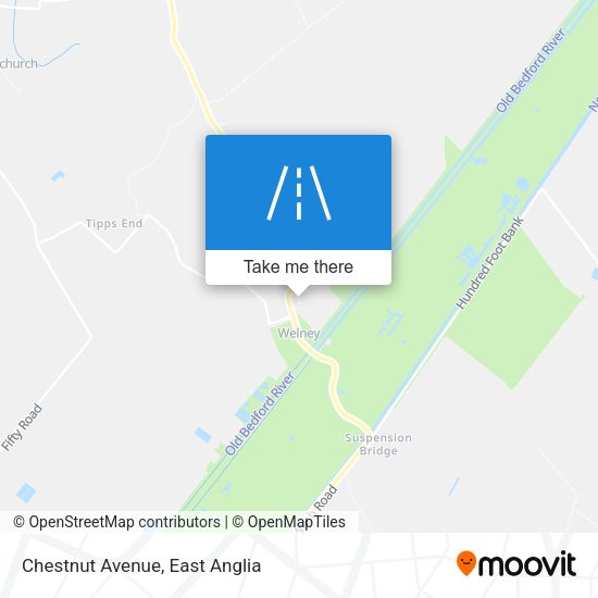 Chestnut Avenue map