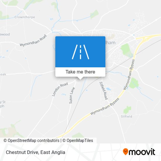 Chestnut Drive map