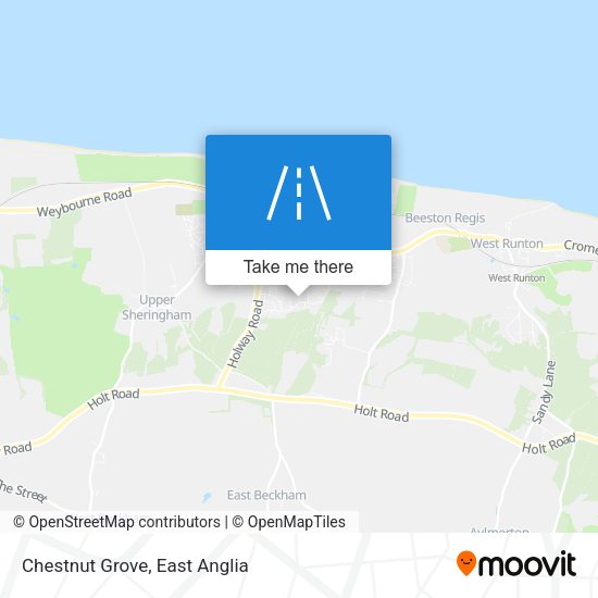 Chestnut Grove map