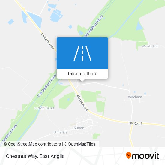 Chestnut Way map