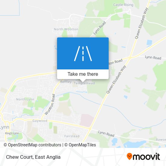 Chew Court map