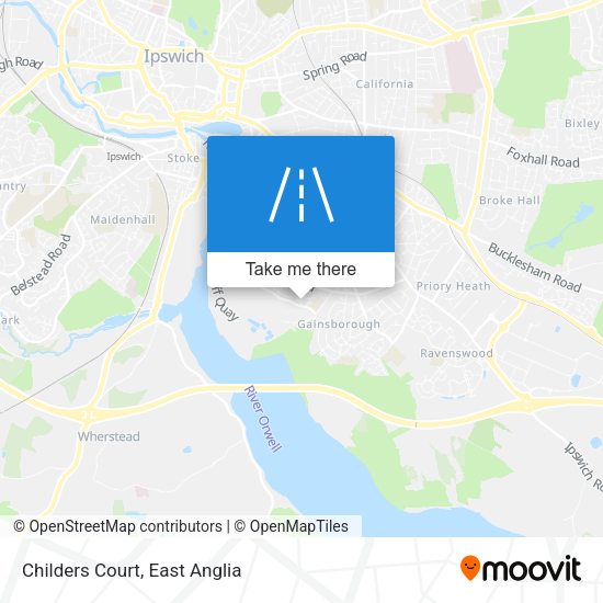 Childers Court map