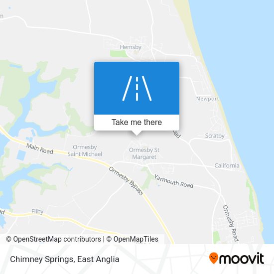 Chimney Springs map