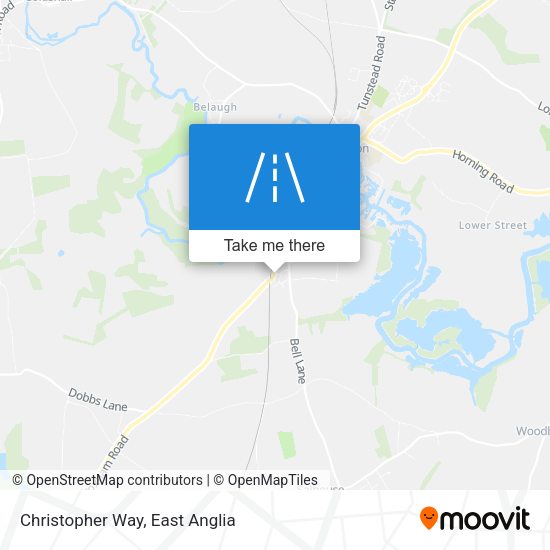 Christopher Way map
