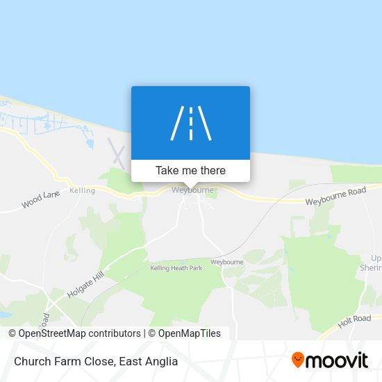 Church Farm Close map