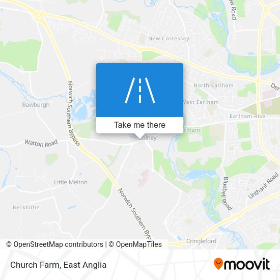 Church Farm map