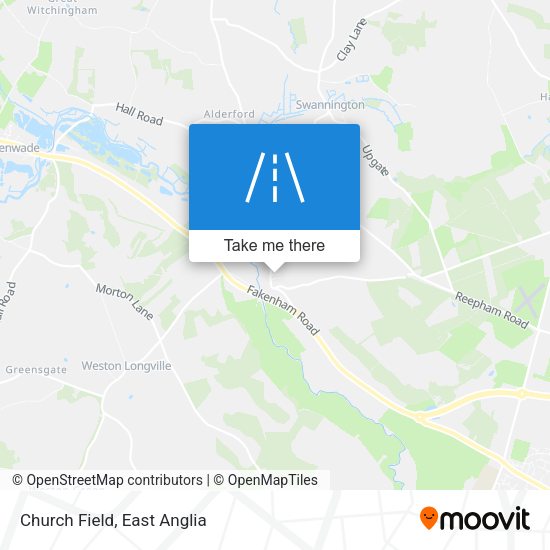 Church Field map